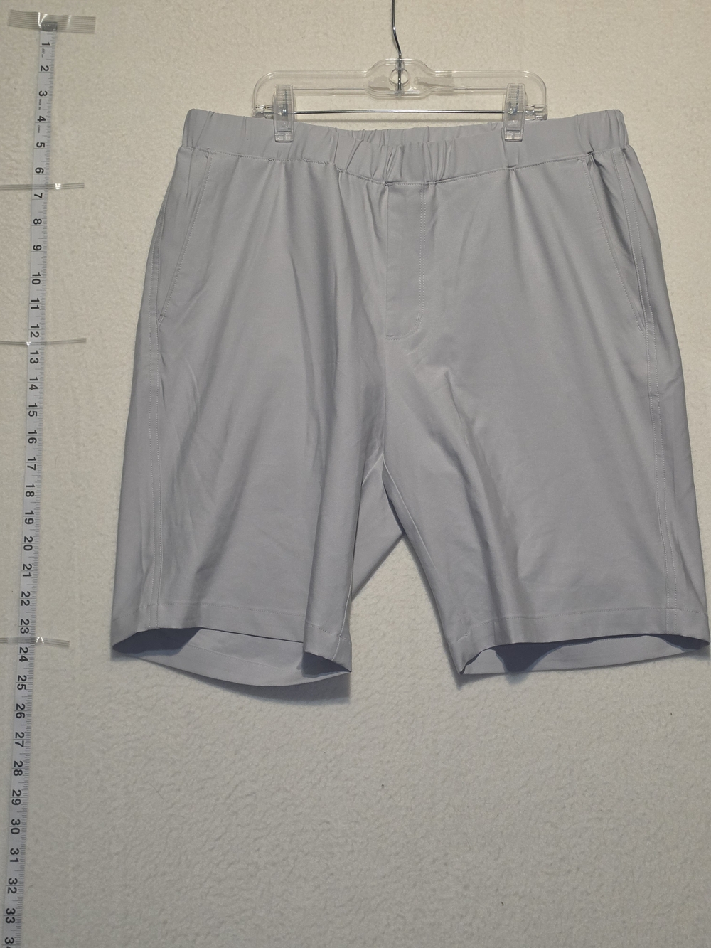 Men's Lightweight Drawstring Shorts - Light Gray
